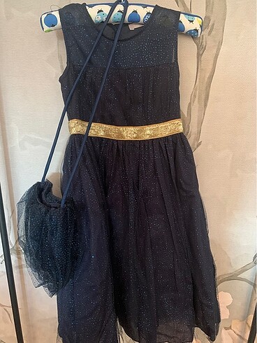 BG Store LiaLea lacivert elbise 5-6 yaş