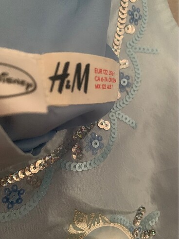 H&M H&M Elsa elbise 6-7 yaş