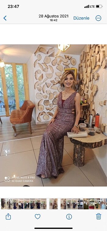 Diğer Simli Sırt ve Bel Dekolte Abiye