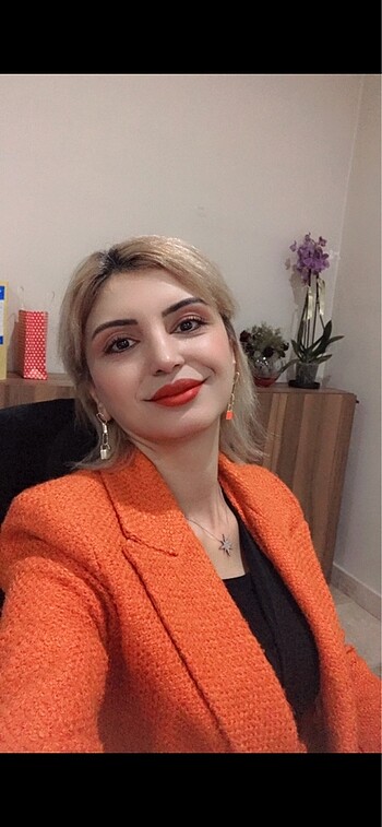 Diğer Blazer Ceket Turuncu