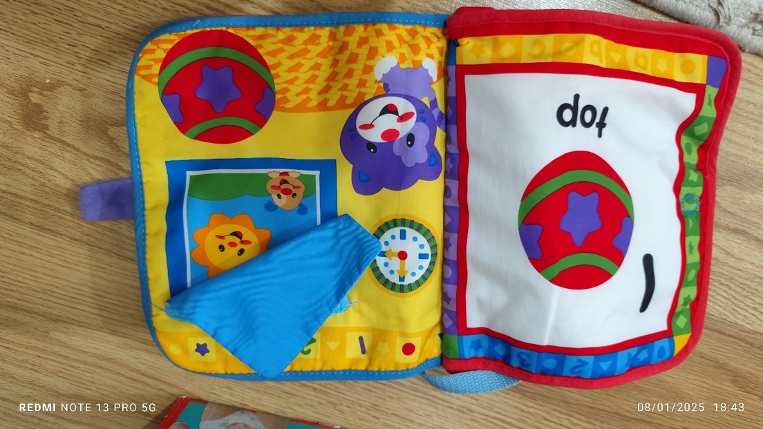 Fisher Price 2 Eğitici Bebek Kitapları - Görsel 3