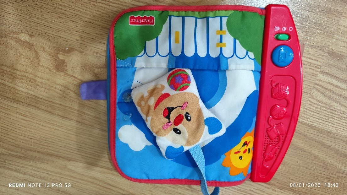 Fisher Price 2 Eğitici Bebek Kitapları - Görsel 2