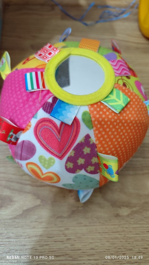 Yumuşak çıngıraklı top - Görsel 2