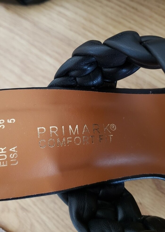 Primark topuklu terlik - Görsel 3