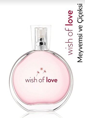 Avon wish of love kadın parfüm edt 50 ml 