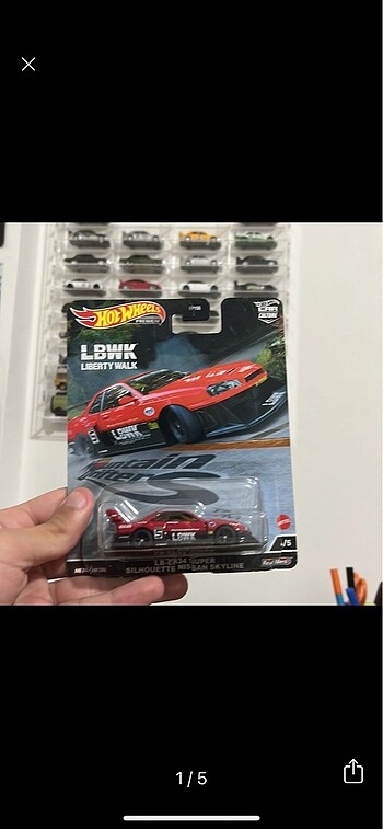 ÖZEL İLAN Hot Wheels Premium Nissan Gtr R34 Lbwk