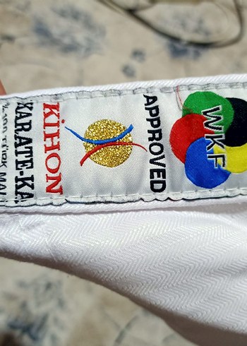 Diğer Karate takımı üst ve alt WKF onaylı kihon marka