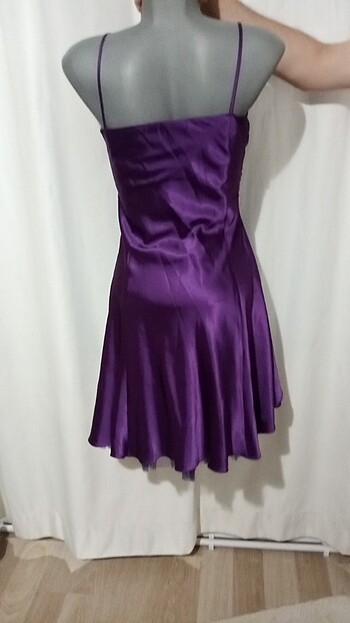 40 Beden Askılı abiye elbise Vintage Prom Dress