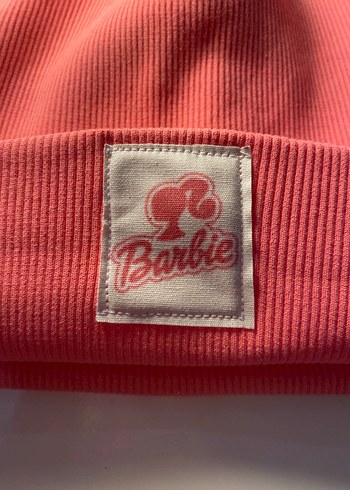LC Waikiki Pembe Örgü Barbie Çocuk Bere