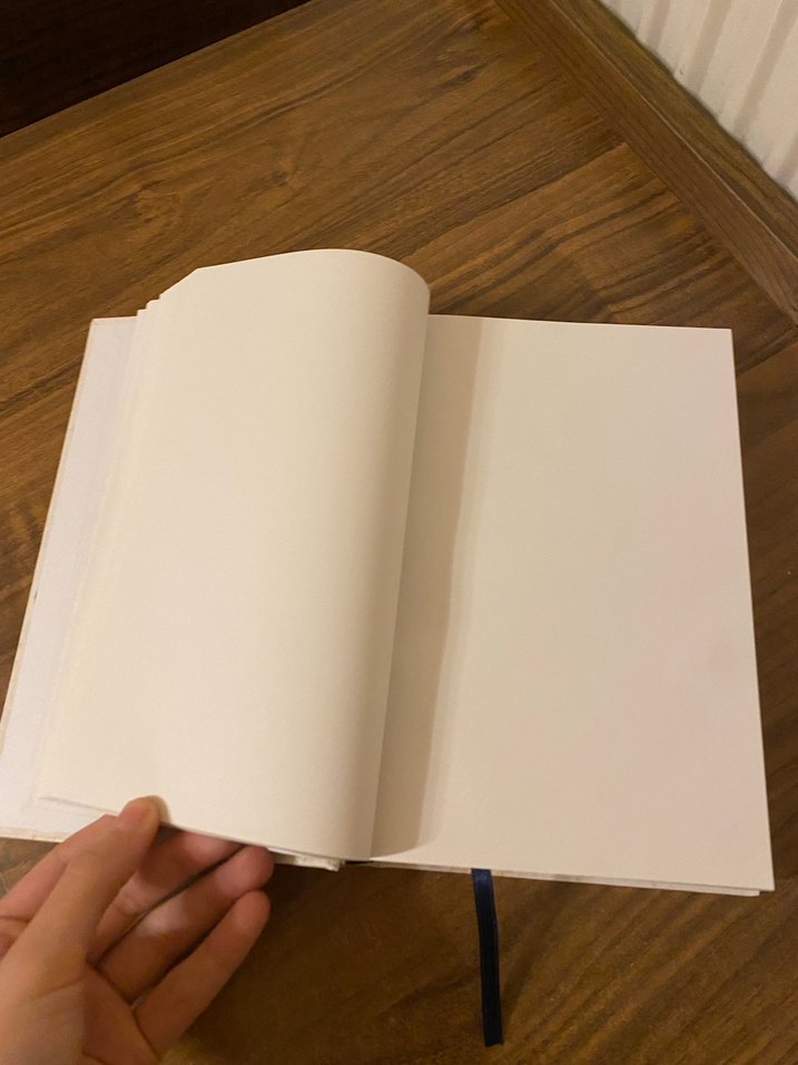 Boş Beyaz Kapaklı Şiir Kitabı - Görsel 5