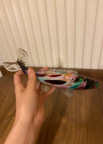 Renkli Cam Balık Figürü - Görsel 2