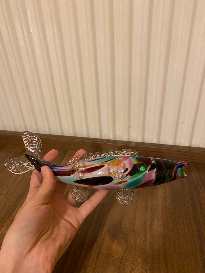 Renkli Cam Balık Figürü - Görsel 3