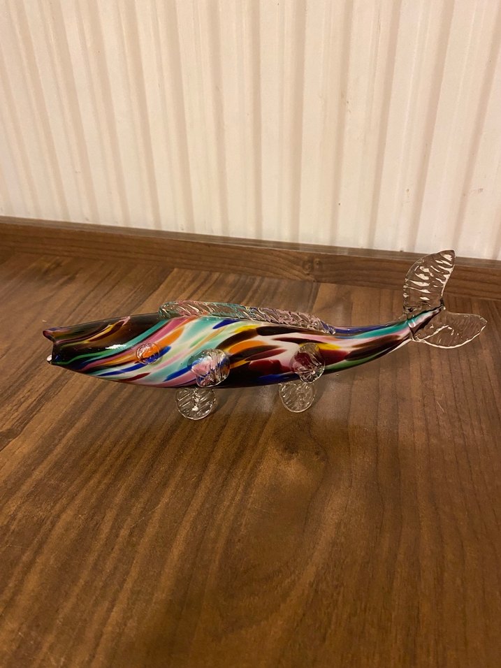 Renkli Cam Balık Figürü - Görsel 4