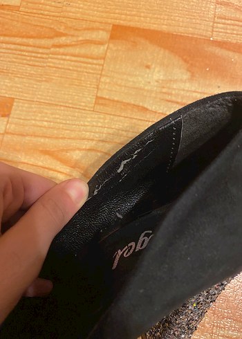 Siyah Parlak Topuklu Kadın Stiletto - Görsel 9