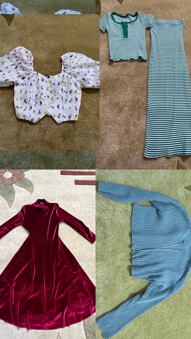 Beyaz Keten Mini Straplez Bluz - Görsel 2