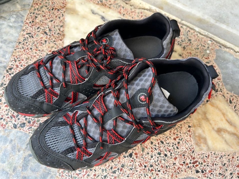 Merrell Kırmızı Gri Erkek Outdoor Ayakkabı - Görsel 2