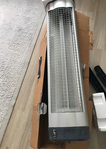 UFO Star Infrared Isıtıcı Turuncu-Gri - Görsel 2