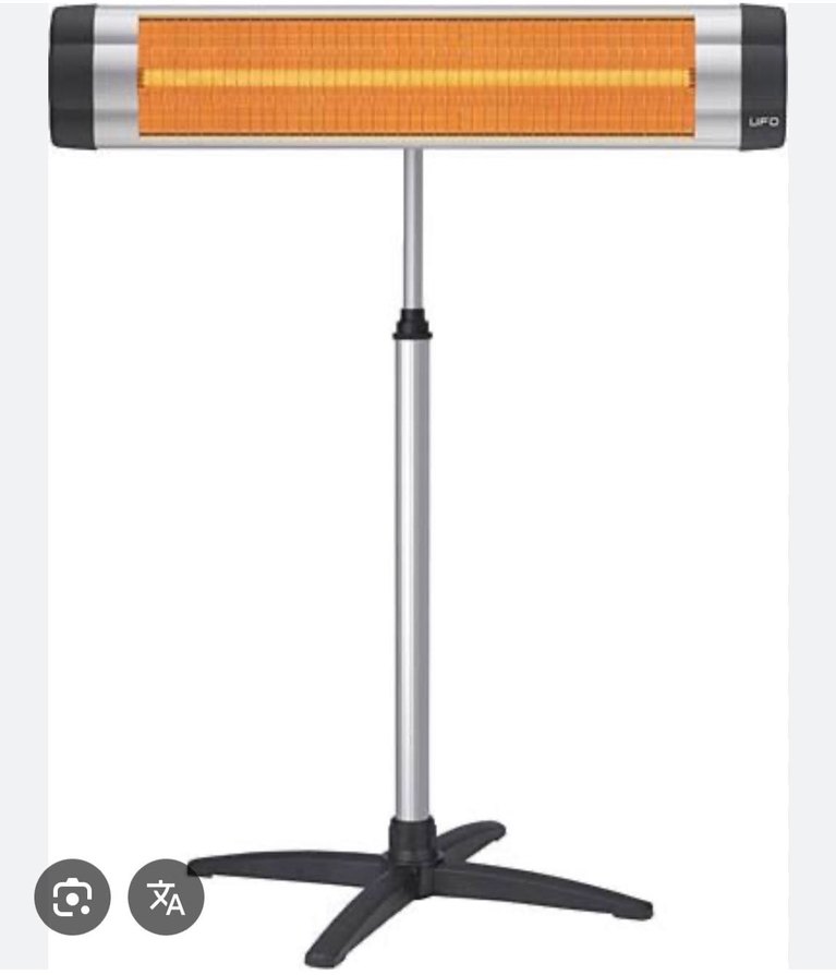 UFO Star Infrared Isıtıcı Turuncu-Gri - Görsel 4