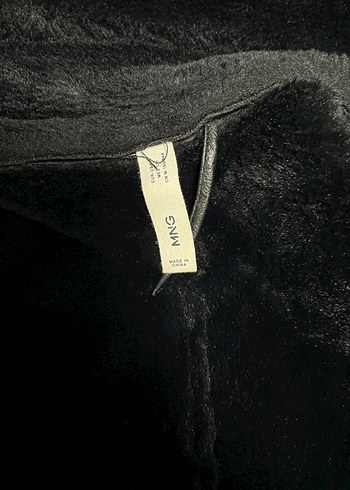 Mango suni kürk ceket - Görsel 3