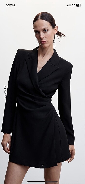 Mango blazer elbise