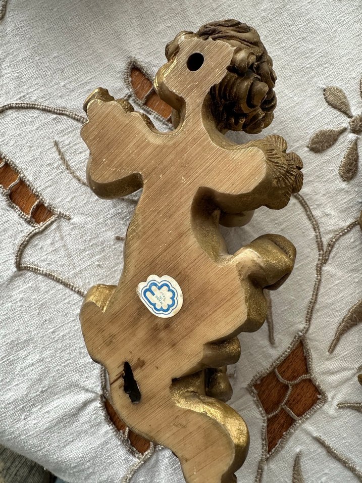 Parlak Altın Melek Figürleri - Görsel 4