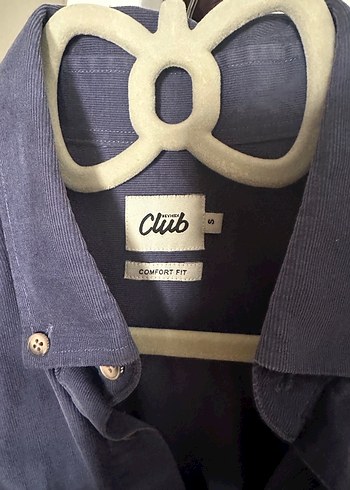 Düğmeli Kısa Kollu Mavi Denim Erkek Gömlek - Görsel 3