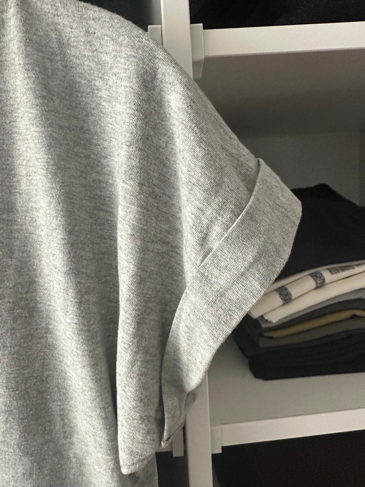 Gri Hard Rock Cafe Baskılı Kadın Tişört - Görsel 3