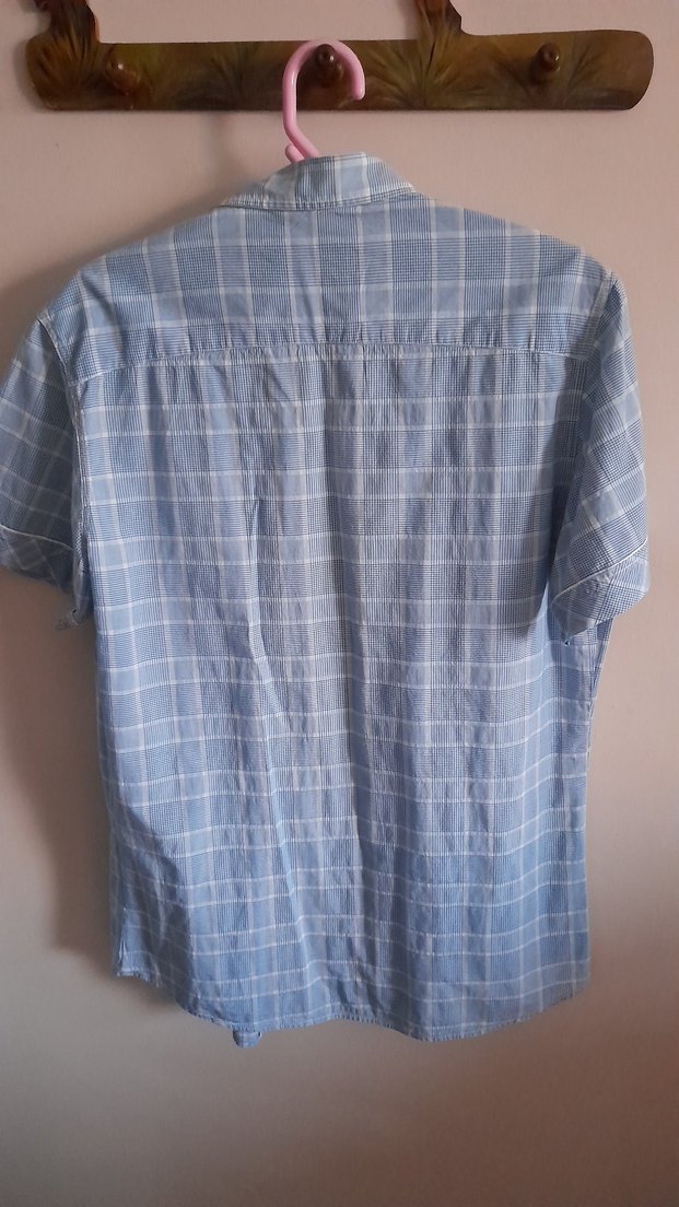 Mavi Kısa Kollu TWN marka Erkek Gömlek - Görsel 2