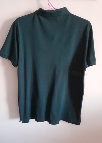 Erkek Yeşil Polo Tişört Düğmeli - Görsel 2