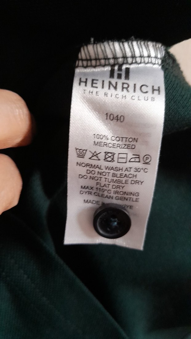 Erkek Yeşil Polo Tişört Düğmeli - Görsel 4