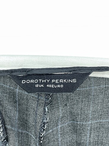 40 Beden gri Renk Dorothy Perkins Kumaş Pantolon %70 İndirimli.
