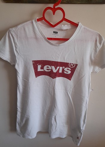 Levis Beyaz Unisex Kısa Kollu Tişört