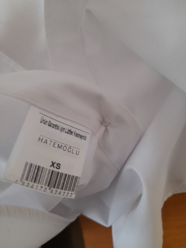 Hatemoğlu Beyaz Erkek Gömlek - Görsel 4