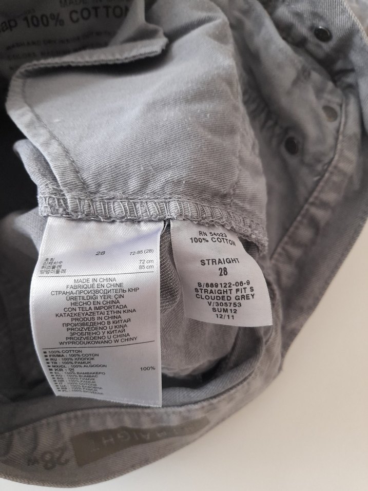 GAP marka erkek kot şort - Görsel 3