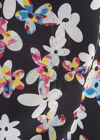 Çiçek Desenli Twist marka Uzun Elbise - Görsel 5