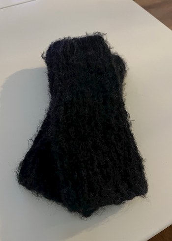 Bohem Tarz Örgü Kadın Eldiveni - Görsel 4