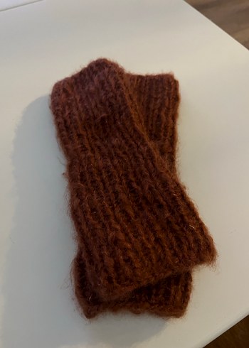 Bohem Tarz Örgü Kadın Eldiveni - Görsel 2