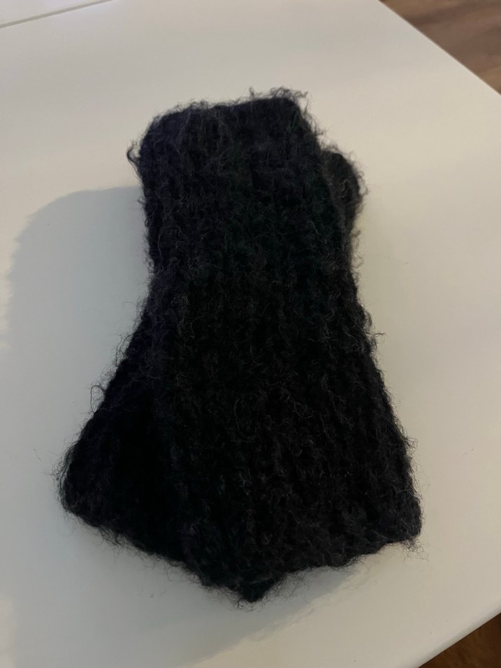 Bohem Tarz Örgü Kadın Eldiveni - Görsel 4