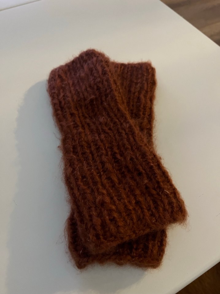 Bohem Tarz Örgü Kadın Eldiveni - Görsel 2