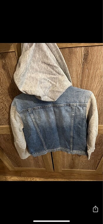 8 Yaş Beden mavi Renk H&M jean ceket