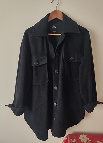 SY Collection marka siyah renkli ceket