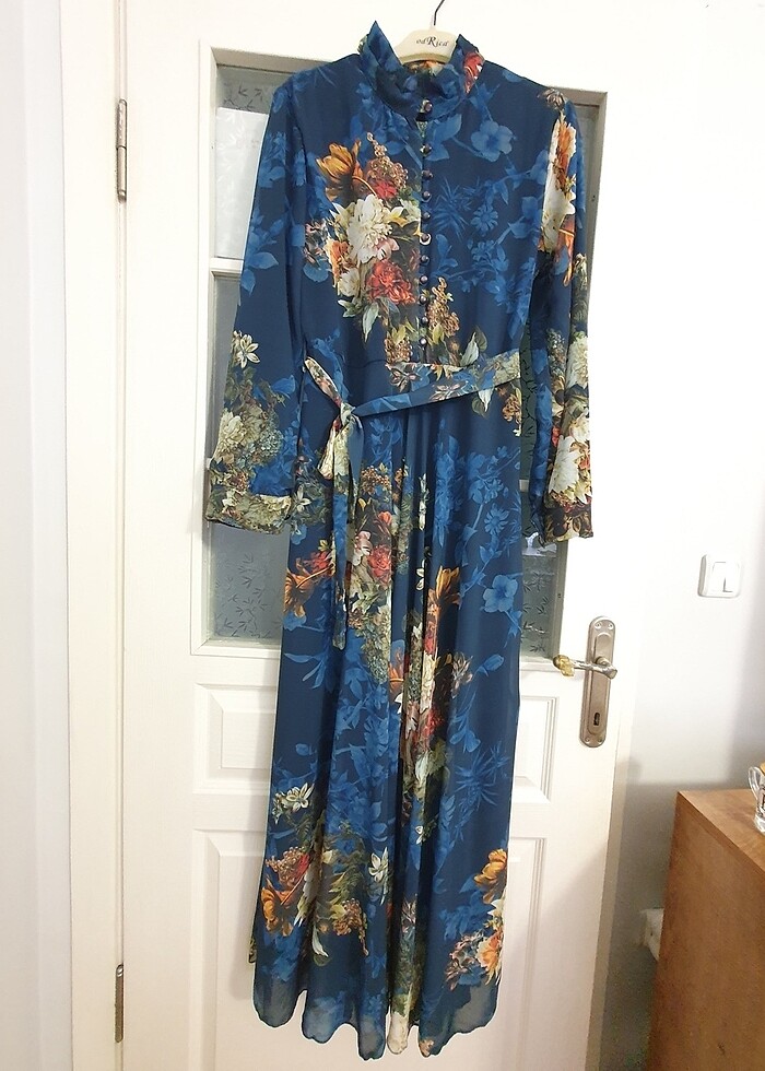 Şifon Elbise - Görsel 3