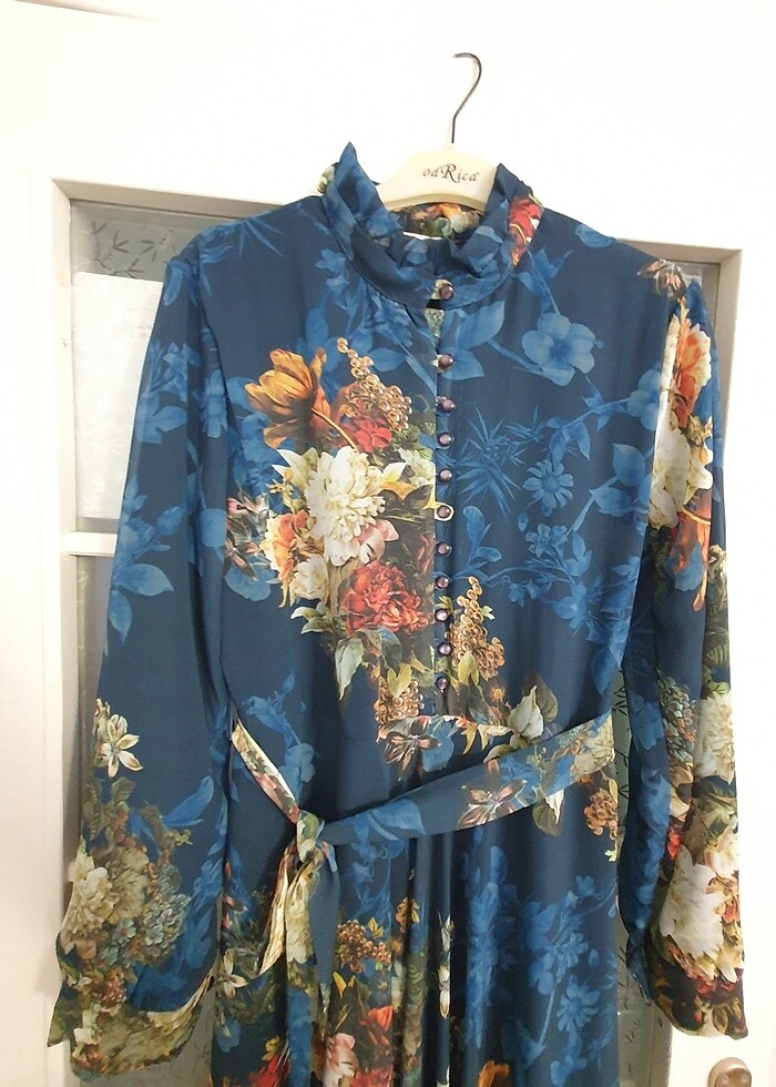 Şifon Elbise - Görsel 4