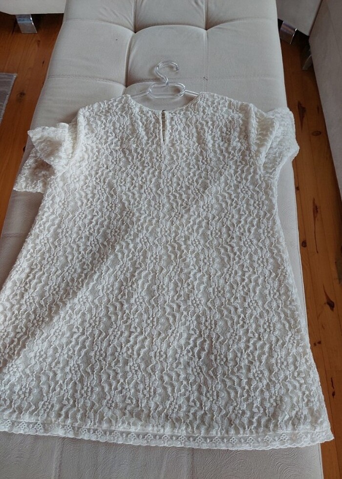 Zara dantelli bluz - Görsel 4