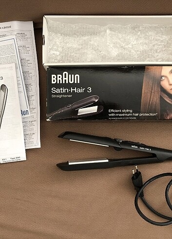 Braun Satin Hair 3 ES1 3543 Saç Düzleştirici 