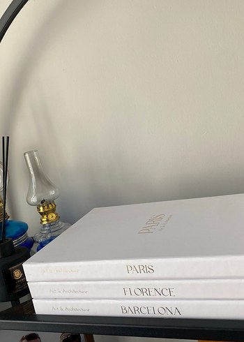 Ikea Paris, Floransa, Barselona 3Lü DEKOR KİTAP