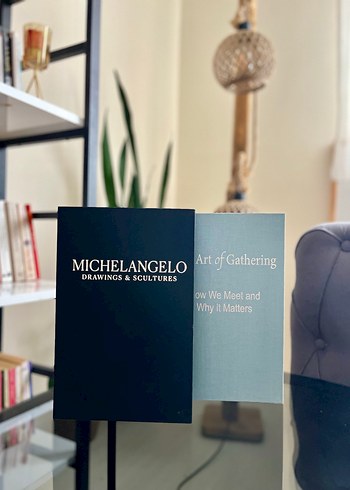 Michelangelo ve The Art of Gathering kumaş kaplı dekor kutu - Görsel 8