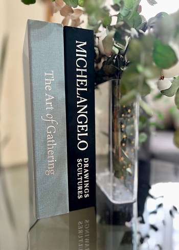 Michelangelo ve The Art of Gathering kumaş kaplı dekor kutu - Görsel 2