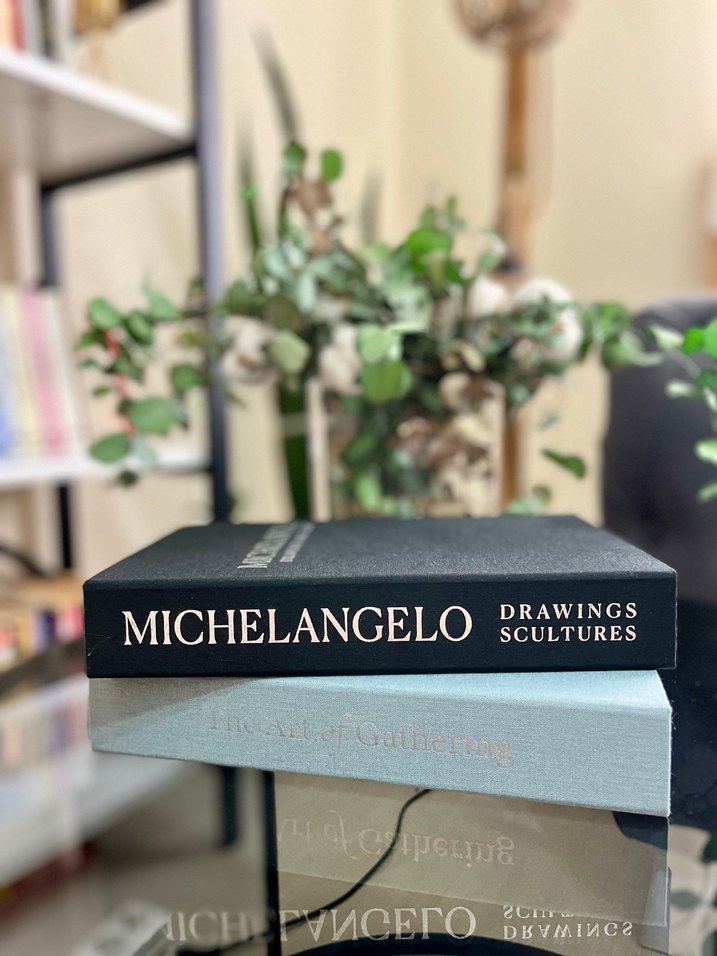 Michelangelo ve The Art of Gathering kumaş kaplı dekor kutu - Görsel 4