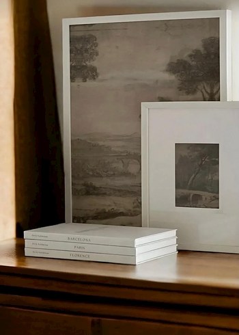 3Lü set Pinterest evlere özel Beyaz dekoratif kitap kutu - Görsel 4